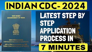 Latest 2024 Indian CDC Application Process  Step by Step process in 7 MINUTES [upl. by Mehsah814]