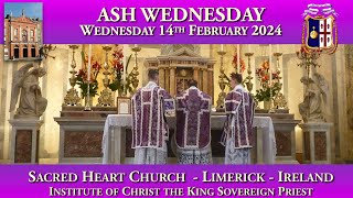 Wednesday 14th February 2024 ASH WEDNESDAY [upl. by Odrarej]