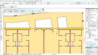 Floor plan displays of ARCHICAD 3D documents [upl. by Kelci]