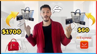 ✅😱 Comprar CLONES de Lujo en Ali Bolsos zapatillas gafas zapatos ropa [upl. by Ateloiv448]