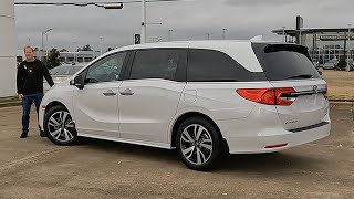 2024 Honda Odyssey Touring  Is It The BEST Minivan On The Market [upl. by Lesser]