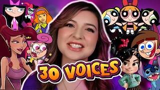 DOING 30 VOICE IMPRESSIONS highly requested [upl. by Pohsib445]