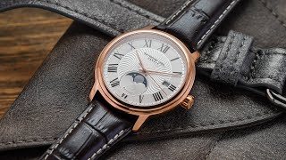 A Nice Moonphase You Probably Have Never Seen  Raymond Weil Maestro Moonphase Review [upl. by Adrianna]