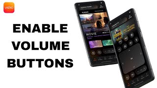 How To Enable Volume Buttons On Vizio App [upl. by Jadwiga]