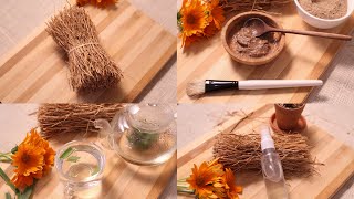 Vetiver 101 Its Uses Hair amp Skin Care Using Vetiver Root [upl. by Ahsirahc]