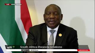 President Ramaphosa on SARwanda relations and genocide commemoration [upl. by Lav]