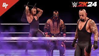 Undertaker vs Boogeyman  Casket Match  WWE 2K24 [upl. by Clymer]