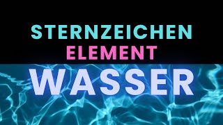 Wasserzeichen  Die Sternzeichen des Wassers sind Krebs Skorpion und Fische sternzeichen [upl. by Cutlip181]