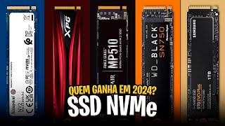 Qual Melhor SSD NVMe pra comprar em 2024 Os 5 Mais Buscados ✅ [upl. by Omrellug]