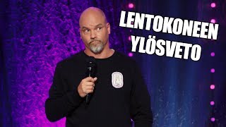 Niko Kivelä Lentokoneen ylösveto  Stand Up  Nelonen [upl. by Laram]