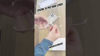 iPhone 15 pro max cover shortsytshorts shortsfeed relatable smartphone youtubeshorts [upl. by Ybrad197]