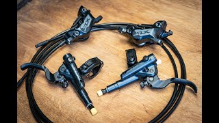 SHIMANO SLX M7120 BRAKESET INSTALLATION [upl. by Thisbe]