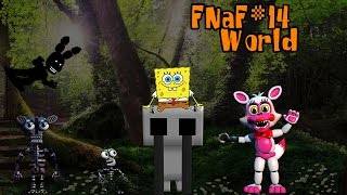 BoB Esponja no Five Nights at Freddys World 14  Funtime Foxy Crying Child e mais [upl. by Kaslik577]