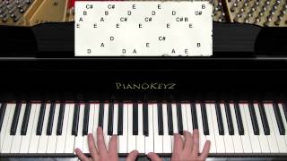 How to Play River Flows In You by Yiruma on Piano 2012 version [upl. by Aihtekal]