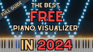 The Best FREE Piano MIDI Visualizer in 2024  Full Tutorial  PianoVFX [upl. by Mayeda530]