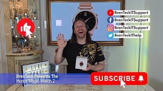 Honor Magic Watch 2 Unboxing Setup and Review [upl. by Cary]