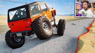 TEST DE SUSPENSIÓN SATISFACTORIO 😍  BeamNG Drive [upl. by Ramak]