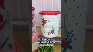 Tupper caixas originais Tupperware de 37 litros qual que tá faltando na sua coleção [upl. by Schifra476]