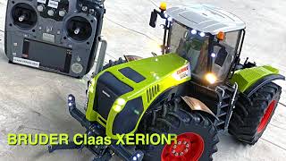 BRUDER Traktor CLAAS Xerion RC Umbau ðŸšœ Funktionsweise  Anwendung [upl. by Niuqauj]