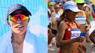 THALIA VALDIVIA TRAS LA MARATÓN EN PARÍS 2024 quotEMOCIONADA POR REPRESENTAR AL PERÚ Y CRUZAR LA METAquot [upl. by Nnahs887]