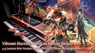 Lantern RiteGa MingampXian Yun’s ThemeGenshin Impact 44 Trailer INSANE Piano Arrangement [upl. by Pevzner797]