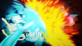 One piece episode 1008 eng sub  Marco Vs Big mom  Phoenix flame defeats Big Moms fire [upl. by Philina]