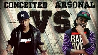 GTN Rap BattleConceited vs Arsonal Full Battle [upl. by Bonar]