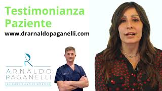 Testimonianza mastoplastica additiva per Dr Arnaldo Paganelli chirurgo plastico aprile 2024 [upl. by Murvyn]