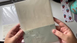 Midori MD Notebook  Cover  A5 Grid Unboxing  Review [upl. by Rurik]