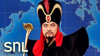 Weekend Update Jafar on Ron DeSantis Attacks on Disney  SNL [upl. by Nosnarb]