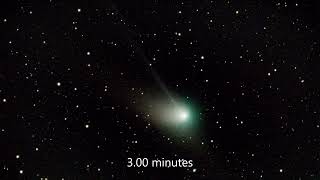 Comet C2022 E3 ZTF captured with Vespera from bortle 3 5 [upl. by Eintirb]