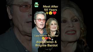 Alain Delon and Brigitte Bardot Together Again After Half a Century alaindelon brigittebardot [upl. by Ragan]