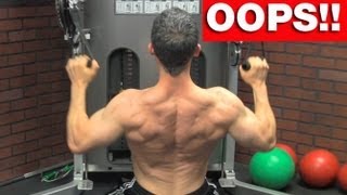 Back Workout Blunders  5 Back Workout Mistakes to AVOID [upl. by Jones469]