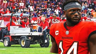 Chris Godwin injury Video Chris Godwin Ankle Injury [upl. by Luhey]