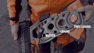 📣 Tuto Jardin Comment régler votre harnais Balance XT Husqvarna [upl. by Sutit]