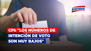 🔴🔵CPI quotLos números de intención de voto son muy bajosquot [upl. by Patton762]