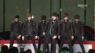 UKiss  0330  Neverland  Man Man Ha Ni MBC 가요대제전  111231 [upl. by Edana]