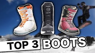 3 Best Snowboard Boots [upl. by Suter]