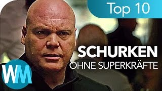 Top 10 COMICSchurken ohne SUPERKRÄFTE ✓ [upl. by Trumaine]