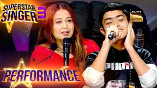 Superstar Singer S3  Karan Johar की Request पर Shubh ने गाया quotKesariyaquot Song  Performance [upl. by Ardnuat]