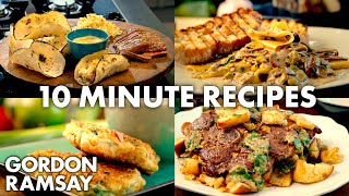 10 Minute Recipes  Gordon Ramsay [upl. by Yttak]