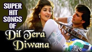 Dil Tera Deewana 1996 HIndi Movie  All Songs Collection  Saif Ali Khan Twinkle Khanna [upl. by Airetnahs445]