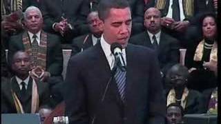 Barack Obama Speaks at Dr Kings Church [upl. by Donni947]