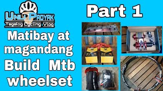 MTB BUILD WHEELSET  BIKE PARTS REVIEW PARA MAKABUO NG ISANG WHEEL SET  UNLI PADYAK [upl. by Neeuq]