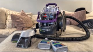 BISSELL SpotClean Pet Pro Deep Cleaning Machine Review [upl. by Reginald854]