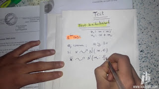 Echantillonnage et estimation  les tests d’hypothèse Partie 1 [upl. by Nairbal]