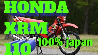 HONDA XRM 110  SHORT VIDEO RECAP  2002  2006  MOTORCYCLE MODEL INFO [upl. by Nortal]