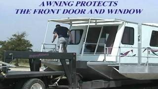 Travelwave Trailerable Houseboat Info Video Part 1 [upl. by Jehoash]