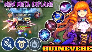 This New Meta Buff makes Guinevere so OverPower  Guinevere Gameplay  Mlbb [upl. by Klockau538]