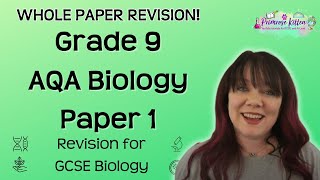 Grade 9  AQA Biology Paper 1  whole paper revision [upl. by Verada120]